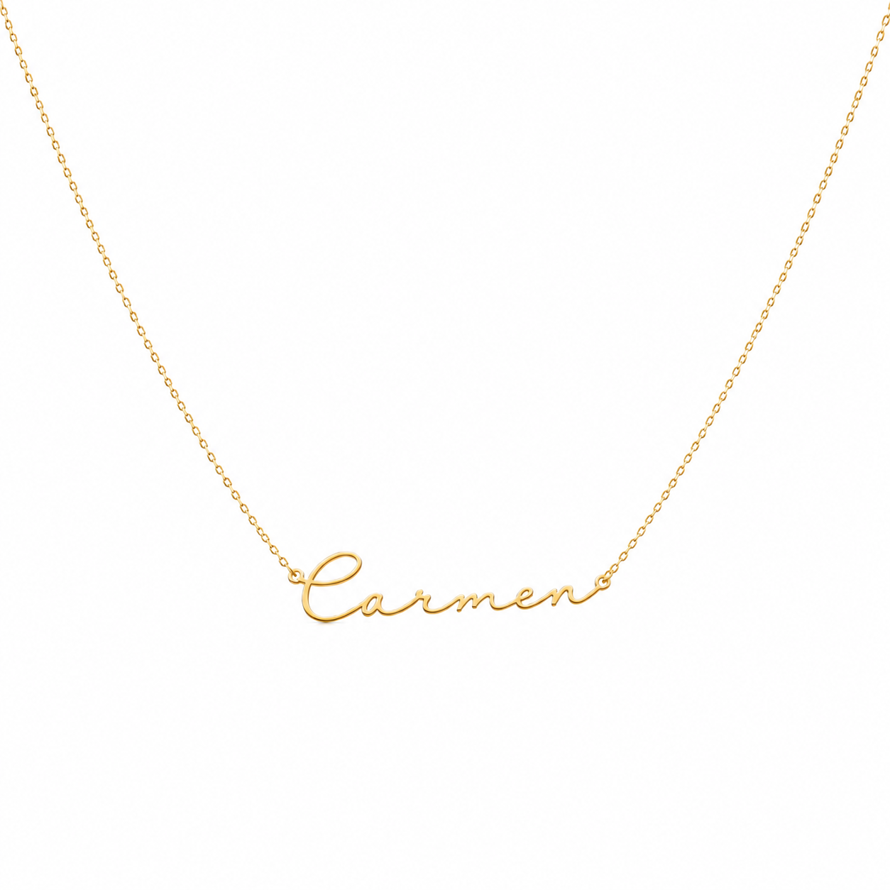 Personalized Signature Style Name Necklace | Dainty Custom Handmade Jewelry, Wedding & Anniversary Gift for Her