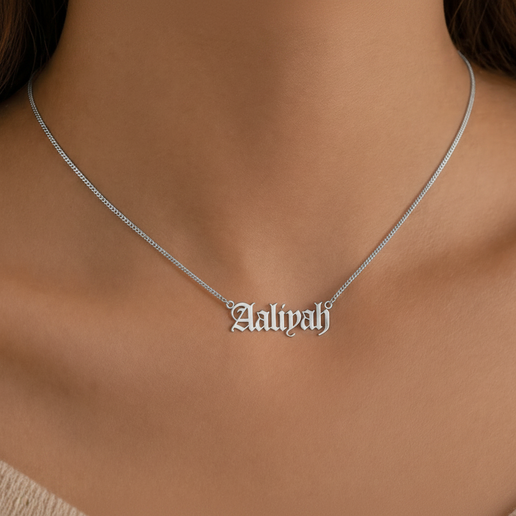 Personalized Custom Name Necklace – Live Preview Design