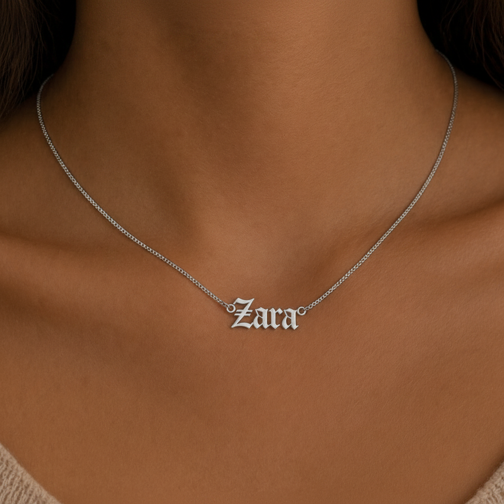 Personalized Custom Name Necklace – Live Preview Design