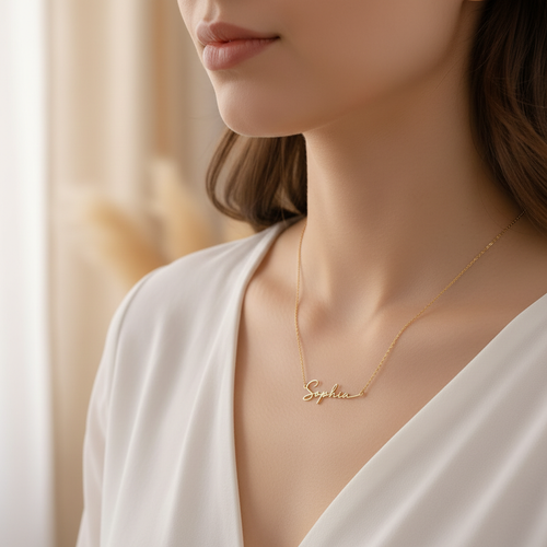Personalized Name Necklace Listing Image