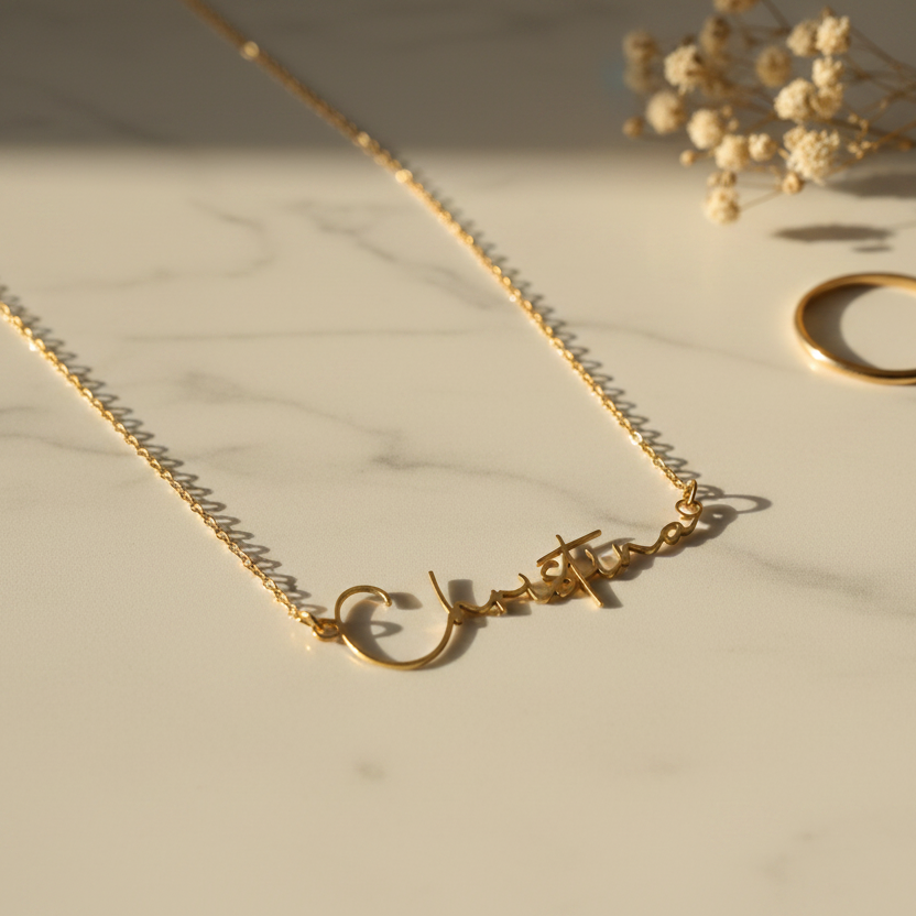 Signature Style Personalized Name Necklace